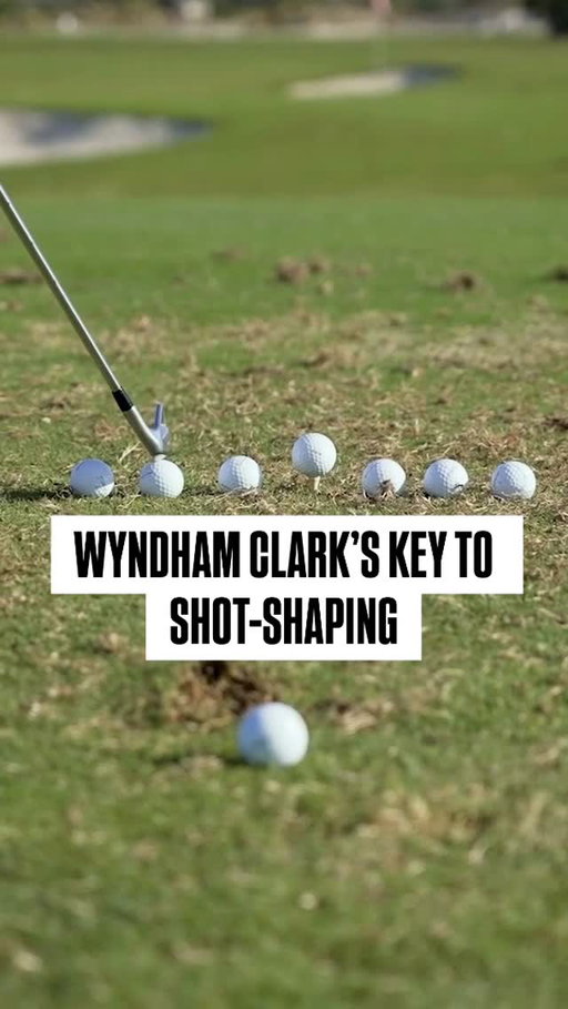 The seven-ball drill is 2024 @ATTProAm winner @WyndhamClark’s go-to method for sharpening draws and fades.