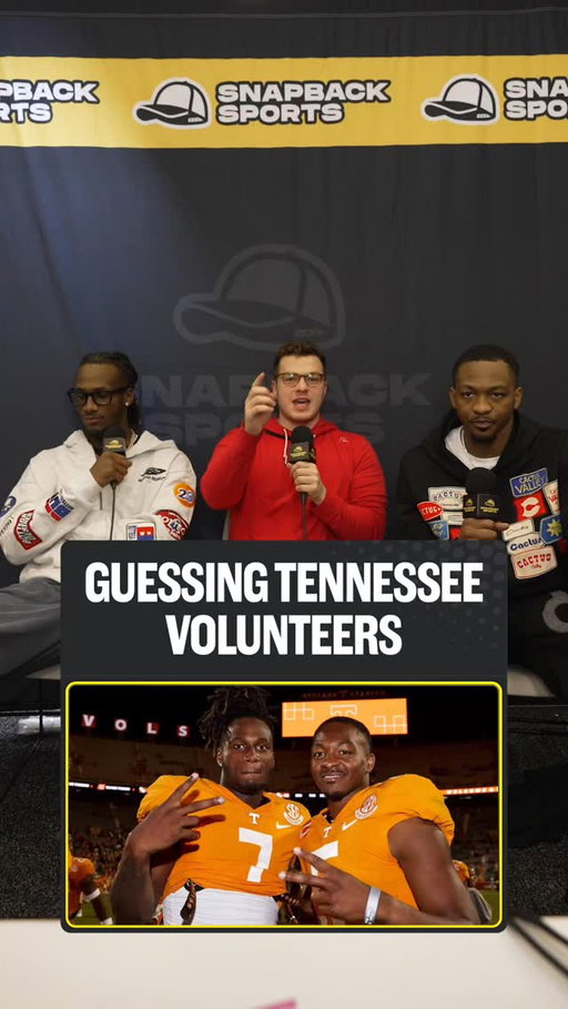 Guessing Tennessee Volunteers w/ @henhook_112 & Joe Milton 🟠🏈