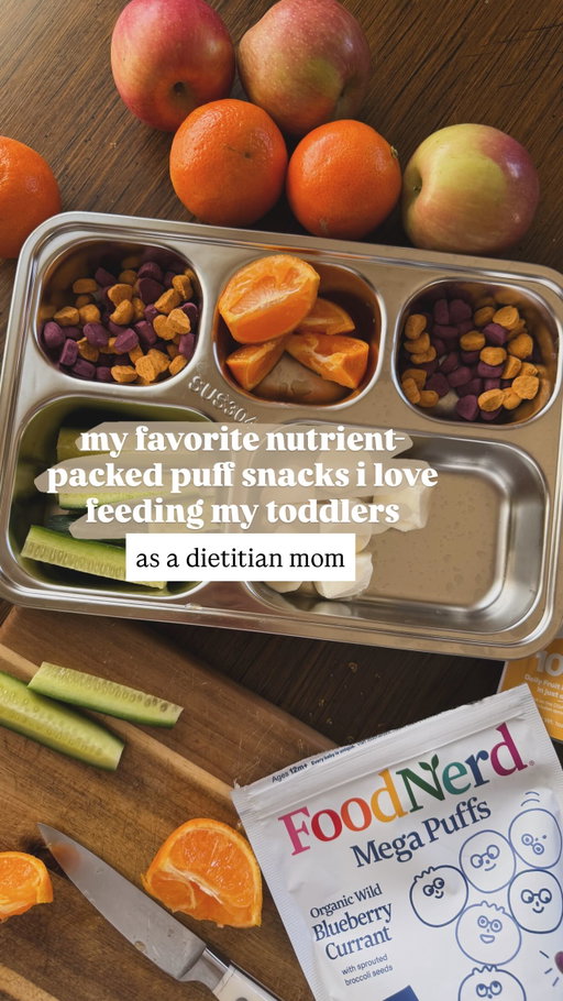 The most nutrient-dense puffs I’ve found yet 👀✨ #ad

Since little tummies can only hold so much, I look for snacks that pack in nutrients and still taste good

Love that @foodnerdinc mega puffs are made from whole foods & processed to help preserve phytonutrients you don’t usually see in puff snacks - plus fiber, protein & healthy fats!!!

SHARE with a mama who loves a powerhouse snack 🙂‍↔️🤎
Comment “LINK” for my discount code!

#foodnerdpartner #toddlersnacks #toddlersnackideas #toddlermoms
