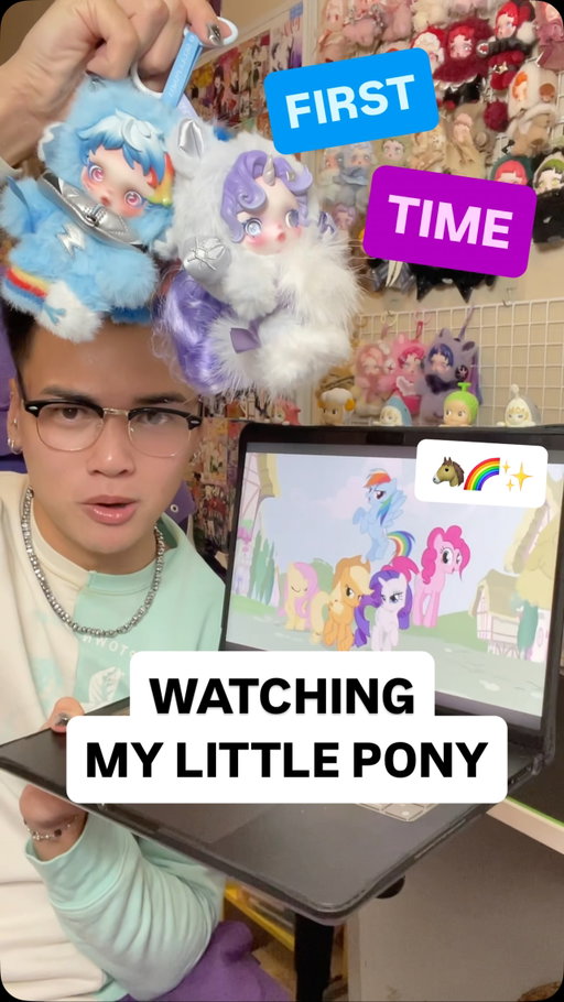 now I can name all the my little pony’s 🥹🌈🐴✨  
 
 
 
#popmart #mylittlepony #plushies #skullpanda #mlp