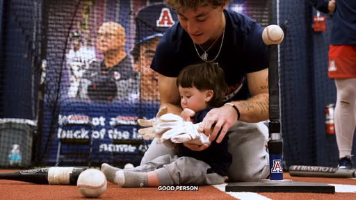 For Chaz McNelis, Baby G changed his perspective and became his motivation. 

With the clubhouse of @arizonabaseball behind him, he is playing for something bigger than himself. ❤️