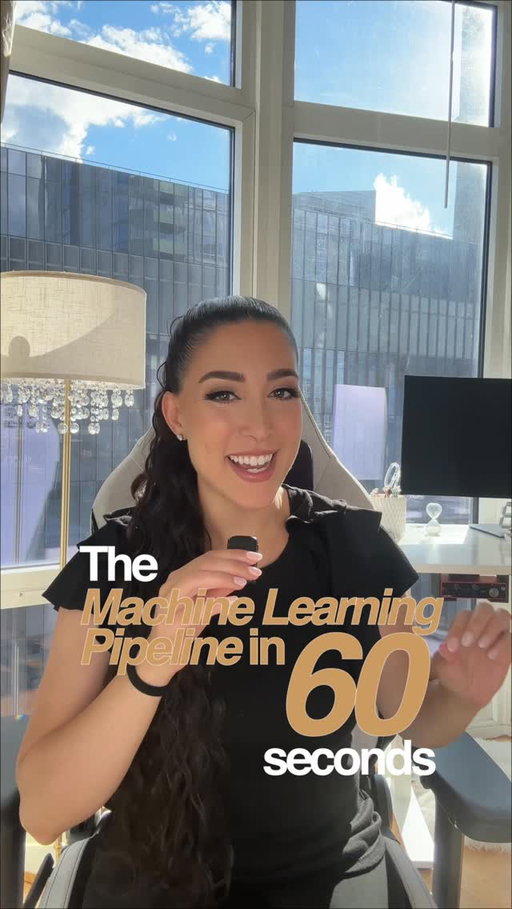 Let’s see if I can cover the ML pipeline in 60 seconds ⏰😅

Machine learning isn’t just training a model. A production ML lifecycle typically looks like this:

1️⃣ Define the problem & objective
2️⃣ Collect and (if needed) label data
3️⃣ Split into train / validation / test sets
4️⃣ Data preprocessing & feature engineering
5️⃣ Train the model (forward pass + backpropagation in deep learning)
6️⃣ Evaluate on held-out data to measure generalization
7️⃣ Hyperparameter tuning (learning rate, architecture, etc.)
8️⃣ Final testing before release
9️⃣ Deploy (batch inference or real-time serving behind an API)
🔟 Monitor for data drift, concept drift, latency, cost, and reliability
1️⃣1️⃣ Retrain when performance degrades

Training updates weights.
Evaluation measures performance.
Deployment serves predictions.
Monitoring keeps the system healthy.

It’s not linear. It’s a loop.

And once you move beyond a single experiment, that loop becomes a systems problem.

At scale, the challenge isn’t just modeling … it’s building reliable, scalable infrastructure that supports the entire lifecycle.

Curious if this type of content is helpful! Lmk in the comments & as always Happy Building! 🤍