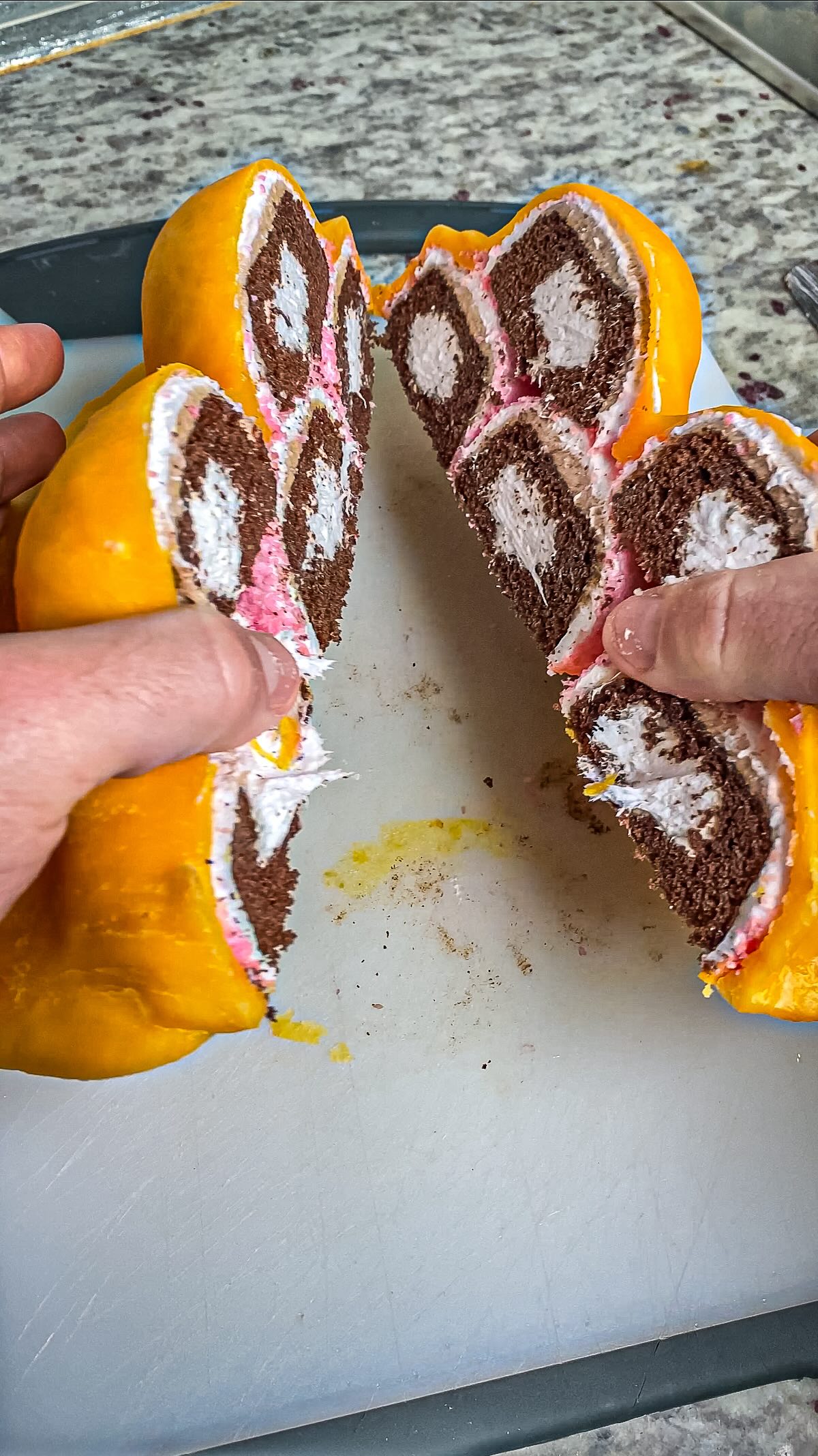 How we make cheesecake in America #cheese #dessert #satisfying