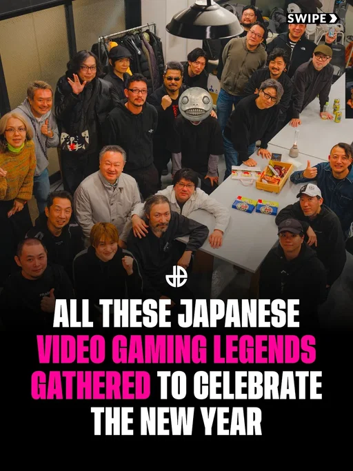 It might've seemed like a reunion on Mount Olympus. Keiichiro Toyama's Bokeh Game Studio had its New Year party, and they went big gathering legends left and right. Not only did they discussed games, but also had a huge cooking fest!

📸: X / K_Toyama
