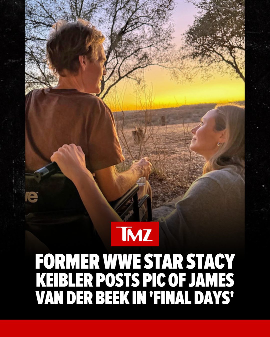 James Van Der Beek's friend Stacy Keibler gave his fans an insight into the star's final days ... posting a photo of him watching the sunset from his wheelchair. 🙏

See more at the link in bio.