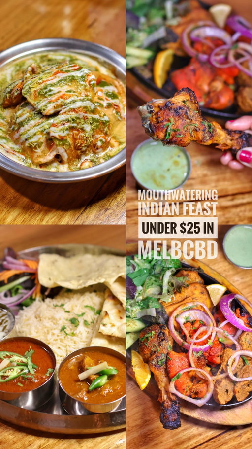 CBD dinner plans sorted under $25?!

@delhistreets is serving authentic North Indian delicacies AND proper Indian street food right in the heart of the city — and it’s an absolute flavour bomb.

We started with the classics like bhel puri (so fresh, tangy & crunchy) and even a crispy masala dosa that hit the spot. But the real star? The mixed grilled tandoori meats — super juicy, beautifully charred and packed with smoky spices 

Their thalis are under $25 (!!) which is such a steal in the CBD. We had the special thali where you get three curries of your choice — MUST try the goat curry and chicken curry — rich, hearty and full of depth. It also comes with rice, naan and pappad, making it the ultimate comfort feast.

Best part? The food isn’t that crazy, tear-inducing spicy but still packed to the brim with authentic spices and flavour — so everyone can actually enjoy it.
Fast service even on busy weekend nights, super friendly staff, clean cooking and great quality ingredients 

They also serve a good variety of Indian beers. 

Honestly the perfect dinner spot before your Friday night pub hopping in the city 

📍Save this for your next CBD dinner plan

[invite]