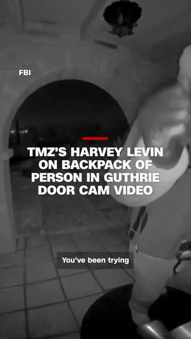 #TMZ’s Harvey Levin gives details on the backpack of the person in Nancy Guthrie’s door cam video.