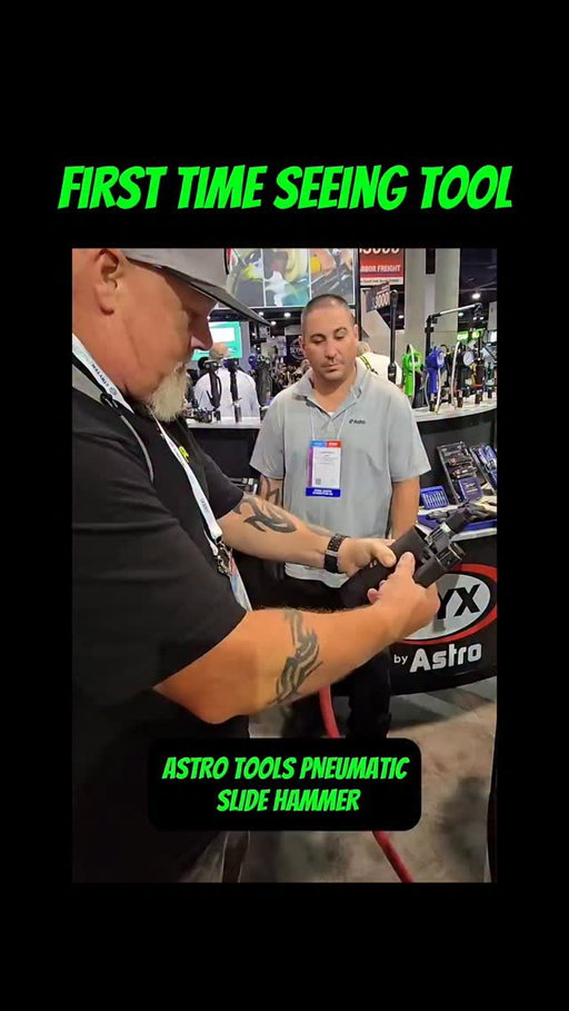 First time trying the #658HD Pneumatic slide hammer from Astro Tools at Sema to first time removing a bearing.  This tool did not disappoint. 
https://amzn.to/4aiqiXv