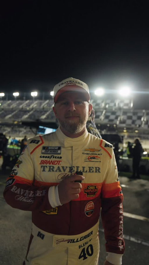 What an incredible experience last night. Locked our way into the 68th #Daytona500 by only .004 seconds. So proud of @ives_greg, this @jrmotorsports team and all the hard work they have put in to making this happen. I think it’s understated how difficult it is to be an open team in the cup series even when you have all the tools and people to compete. The nerves of this format are something I’ve never experienced before. We’ve got a lot to learn the next few days, and then go have some fun Sunday with @chrisstapleton, the whole @travellerwhiskey crew and all the folks from @brandtracing