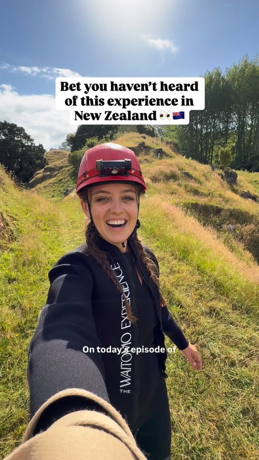 Bet you haven’t, but I’d bet you’d do it! | gifted

Would you? 👀 So many parts of this experience included things I swore I’d never do, but the cool thing about life is you get to find out who you are on the other side of doing things that make you uncomfortable. 

Now an adventure with @thewaitomoexperience will be the first thing I tell people they HAVE to do when visiting New Zealand. For a million reasons this cave experience blew all others out of the water. The glowworms being the million perfect cherries on top!

📸 glowworm photo credit to @shaun_jeffers