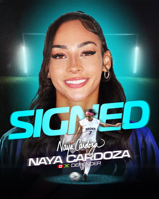 Reggae Girlz -> Tides 🌊 

Defender @nayaasimone joins the squad.

For more information, link in bio.