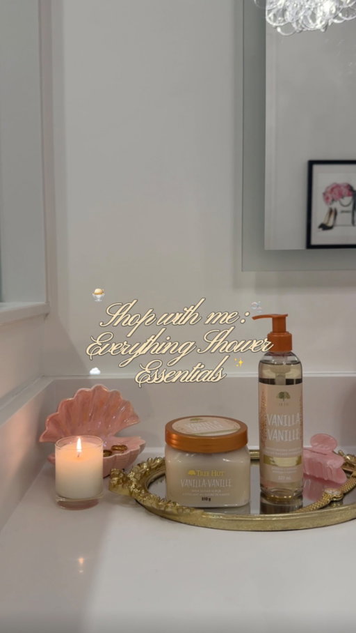 everything shower reset, but make it simple 🤍

When I’m feeling a little off, I know it’s time for an everything shower, and honestly, you don’t
need a million products to make it feel elevated. I keep it intentional with just a few staples I actually love.

I start with the Tree Hut Vanilla body scrub to gently exfoliate and smooth my skin (the warm
vanilla scent is everything), then shave with their vanilla shave oil for the smoothest glide and
skin that feels soft, hydrated, and nourished from head to toe.

This two-step routine is my go-to when I want that cozy, glowy reset feeling without doing the
most.

available at Shoppers Drug Mart and Walmart Canada ✨

#ad #treehut #treehutpartner @treehut