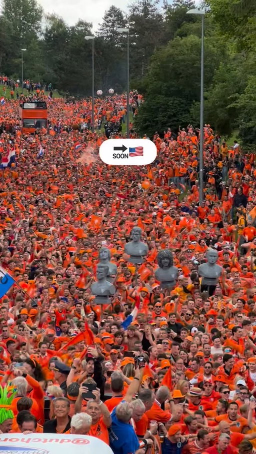 Bringing this energy to the #FIFAWorldCup! 🫨

#NothingLikeOranje