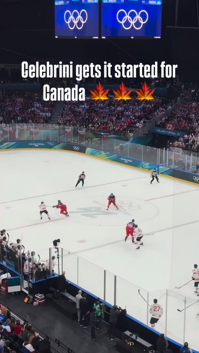 First goal for team Canada and it’s Mack! 🥅