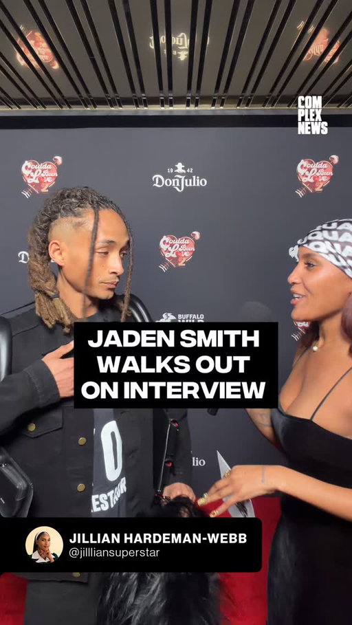 A classic Jaden Smith curve on the red carpet.