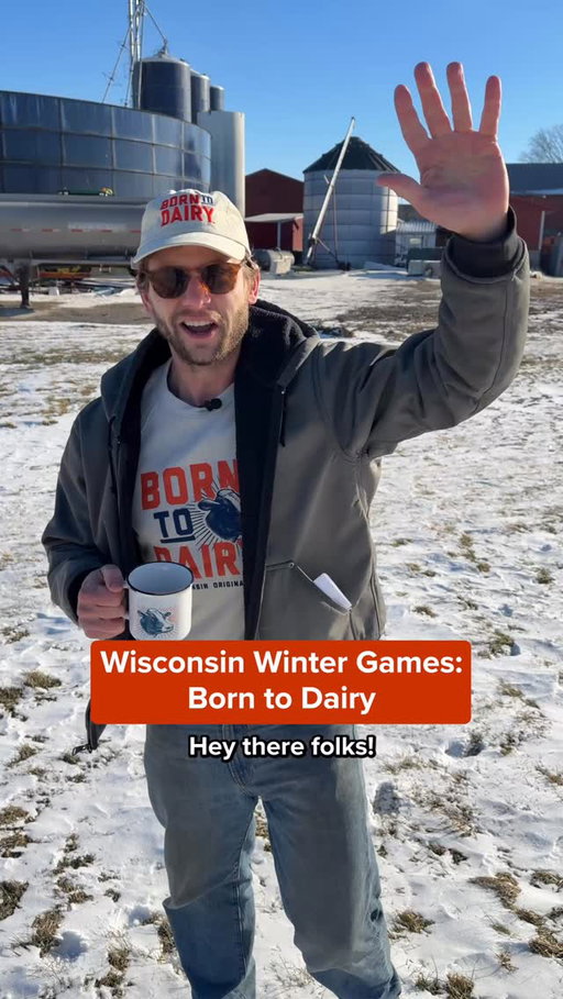 Goin’ for gold with @charlieberens 🐄🥇

#proudlywisconsin #borntodairy #americasdairyland #supportlocal