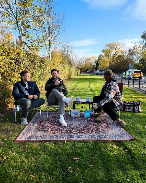 2/3rds of the new Grand Tour (aka @thethrottlehouse) join us for today’s episodes. Out now on YouTube. Absolutely a dream come true. Thank you so much to @jamesengelsman and @thomasholland_th for coming along for the afternoon, and a HUUUGE congratulations on the new job x