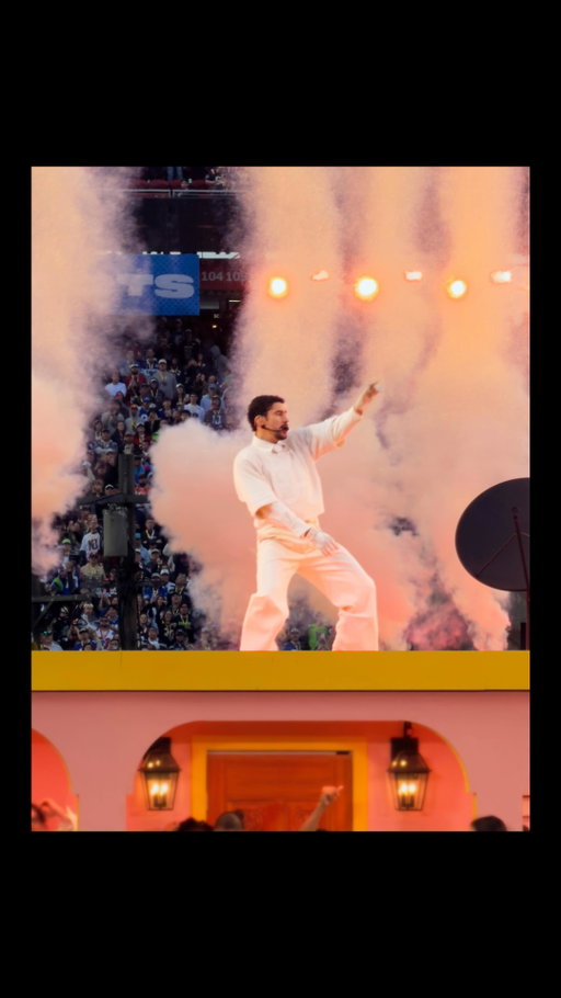 Bad Bunny’s Halftime Show, captured through fans’ iPhones around the world. @badbunnypr #AppleMusicHalftime #ShotoniPhone