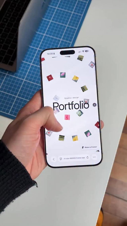 Comment « Animation » and I’ll send you 5 inspos and component ready to use !
Launch your site for free at Framer.com, and use my code EDGARDESIGNSTUDIO2026 for a free month on Framer Pro.