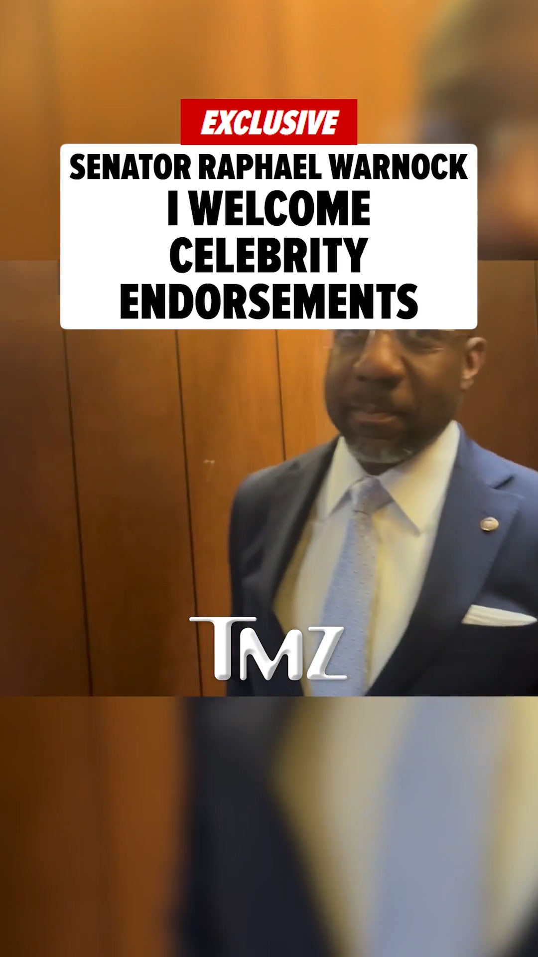 Sen. Raphael Warnock says he welcomes celebrity support, but says there’s one reality TV star who should stay out of politics… and he’s currently in the White House.

FULL STORY AT LINK IN BIO!