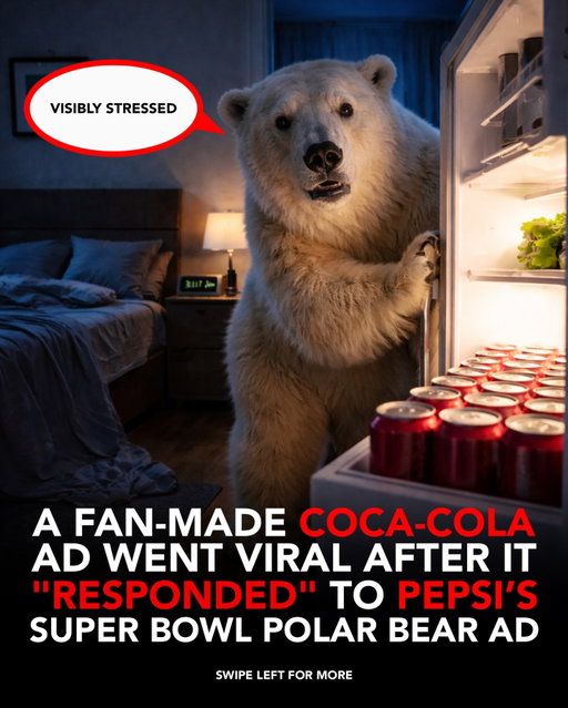 Pepsi’s Super Bowl commercial used Coca-Cola’s polar bear in a blind taste test to promote Pepsi Zero.

Soon after, a fan-made Coca-Cola reply ad went viral. In the video, the bear wakes up from a nightmare and grabs a Coke, implying the Pepsi moment wasn’t real.

The ad wasn’t official, but it spread widely online.

It shows how powerful brand mascots have become. When an asset is iconic enough, the audience starts creating and distributing content around it extending the brand rivalry beyond paid campaigns.

Coca-Cola AD creative agency: @unreel 

Follow @biz.insider for more creative ad campaigns.