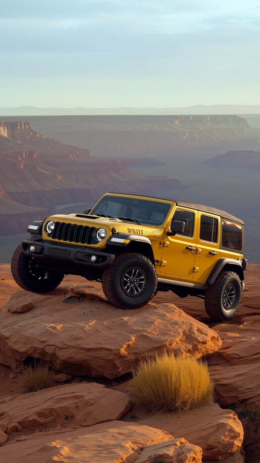 Drop 4 of 12: Wrangler Willys 392 takes rugged capability and revs it up with a HEMI® V8 engine to create the ultimate adventure machine.