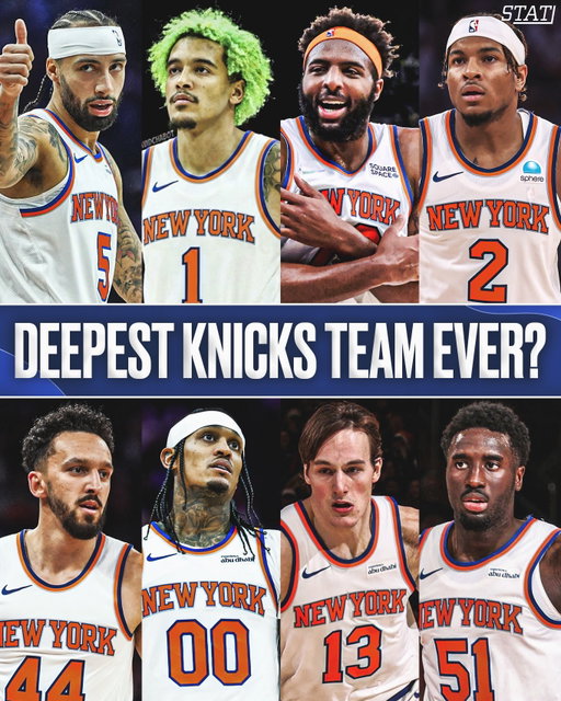 With the Knicks addition of Jeremy Sochan, their bench is looking deeper than ever. Should they be the favorites coming out of the East or nah? 🤔

(swap via @david__chabot)
