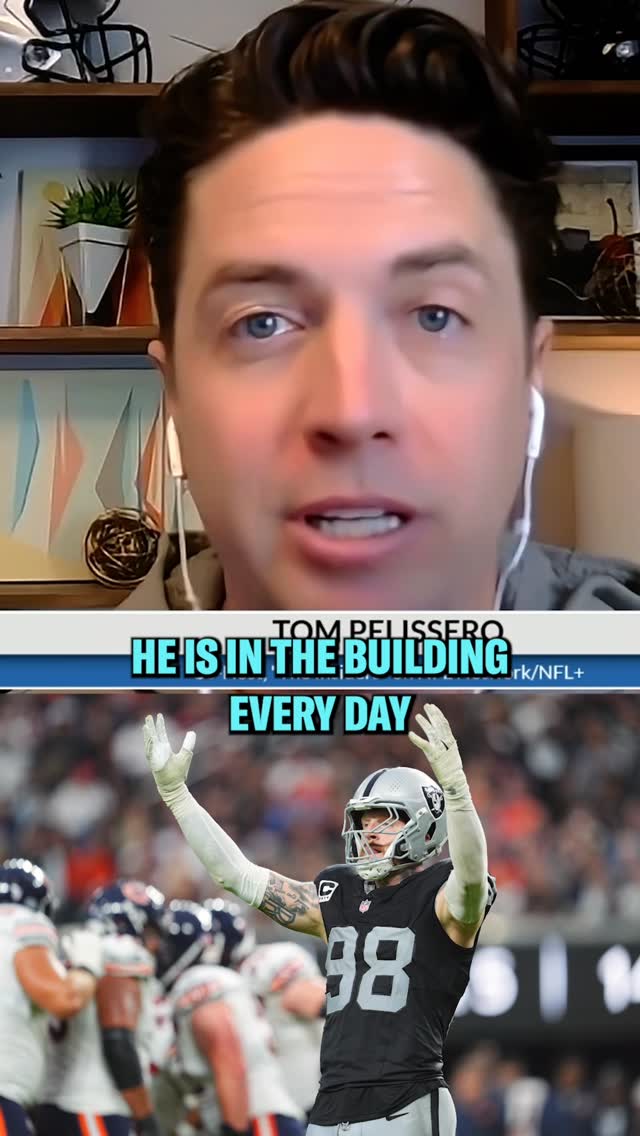 What is the latest with Maxx Crosby and the Las Vegas Raiders? @tompelissero fills us in…