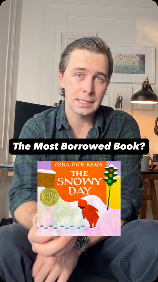 The Snowy Day is probably the most checked out book in United States history, and I never knew! You can see this copy at the @nypl 

#books #childrensbooks #library #blackhistorymonth #bookstagram