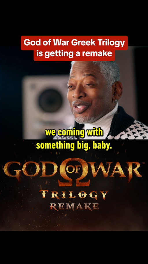 The OG Kratos, TC Carson, has announced the God of War Greek Trilogy is getting a remake! Are you excited to play the OG God of War trilogy? #godofwar #og #trilogy #remake #news
