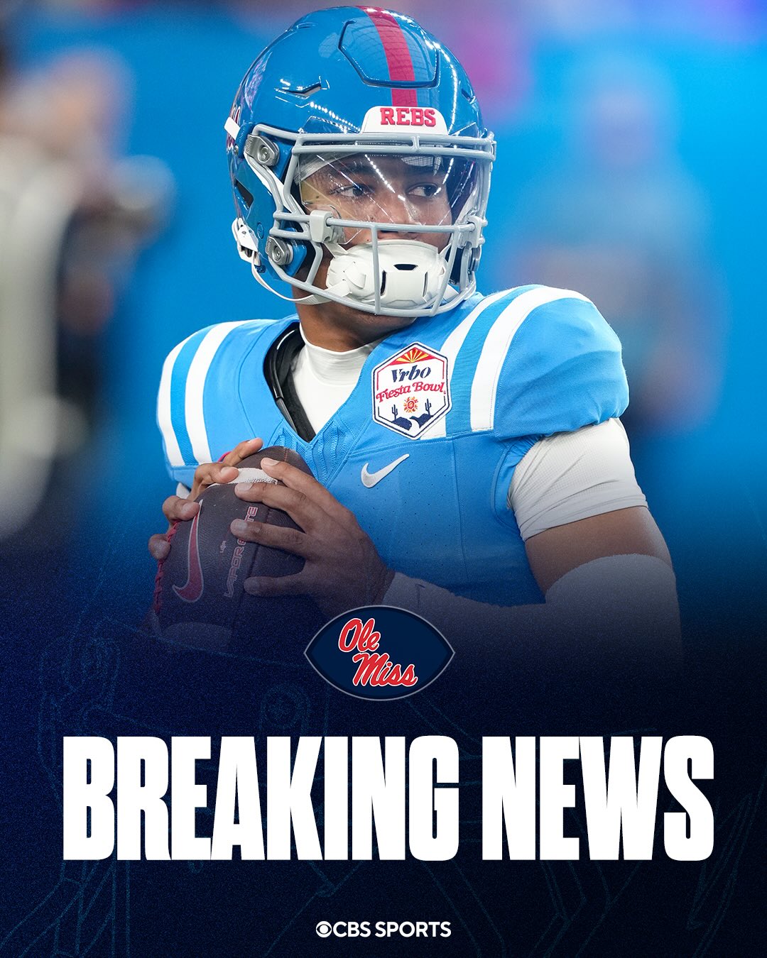 BREAKING: A Mississippi judge has granted Trinidad Chambliss an injunction against the NCAA. Chambliss will be eligible to play for Ole Miss in 2026 🚨
