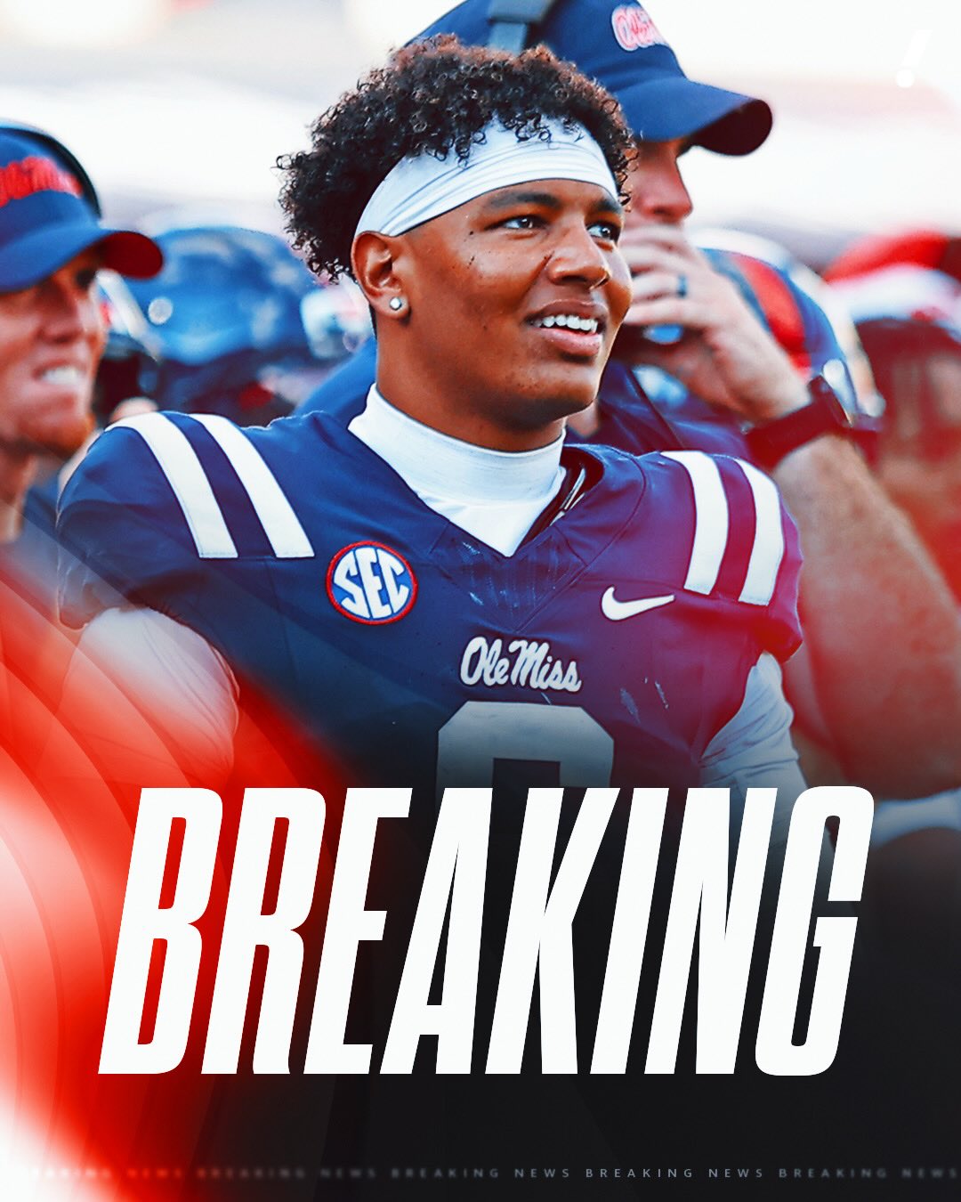Ole Miss QB Trinidad Chambliss has been GRANTED a preliminary injunction, giving him an additional year of eligibility, per Yahoo Sports’ @ross_dellenger. 

The NCAA is likely to appeal the decision from Mississippi judge Robert Whitwell, but for now he is eligible for the 2026 season.
