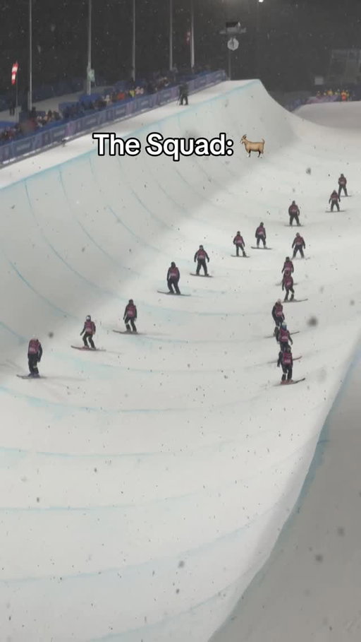 Their aura 🐐
Can’t wait to see @teamusa on this slope!

#olympics #olympic #sports #winterolympics winterolympics2026