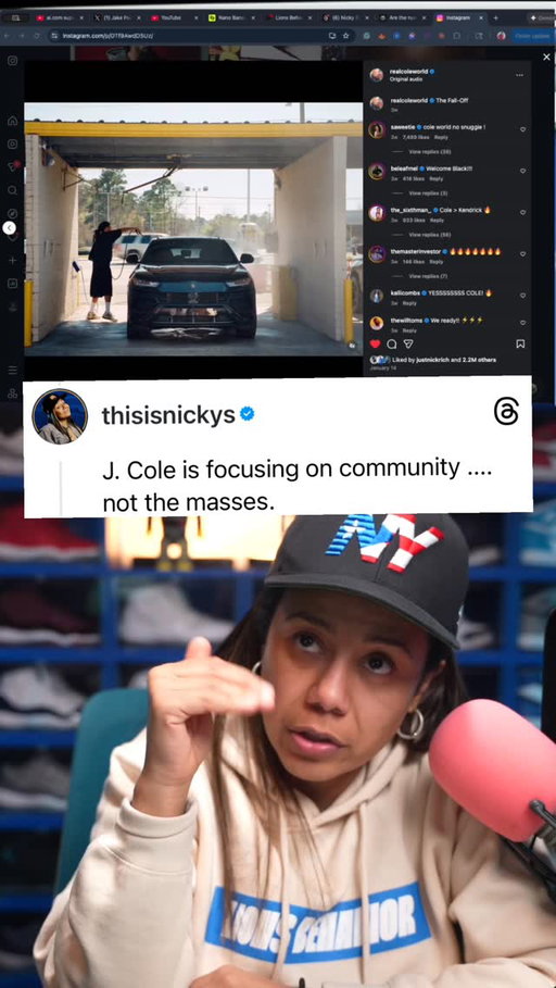 This is a core fan masterclass. Have you been seeing what J. Cole has been doing with his rollout? Traditional city to city selling CDs… meeting his fans.

It’s working and I love to see it.

#nickysaunders #thefalloff #jcole