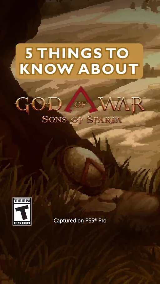God of War Sons of Sparta is out today on PS5, arm yourself with knowledge straight from the gods. 

Embark on this 2D action platformer, available now on PlayStation Store.