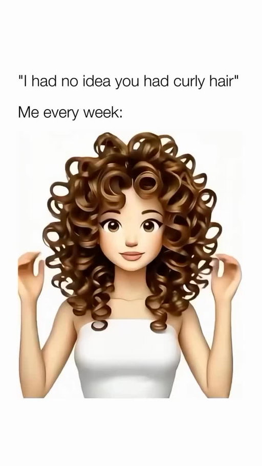 This how i treat my curly hair because I can’t wear it natural since I got a botched haircut