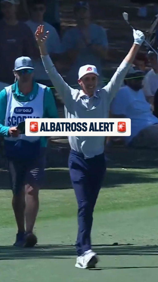 @davidpuigcorrius MAKES ALBATROSS 😱

#LIVGolfAdelaide @fireballsgc_