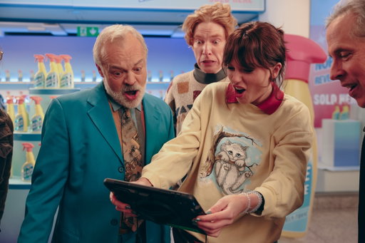 I never want to forget a single detail of this hysterical shoot, and now I don’t have to! Excited to share more of the Opalite Music Video with two extended versions full of dance lessoning, our phenomenal cameos, camcorder footage, gigantic scrunchies & fanny pack angles! Parts 1 & 2 are out now at link in bio