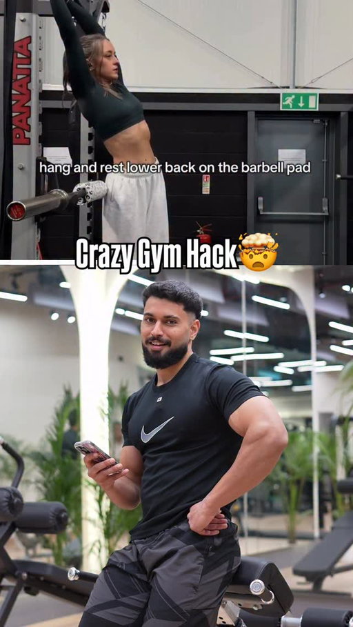 Back support is a game changer😤
#gym #reels