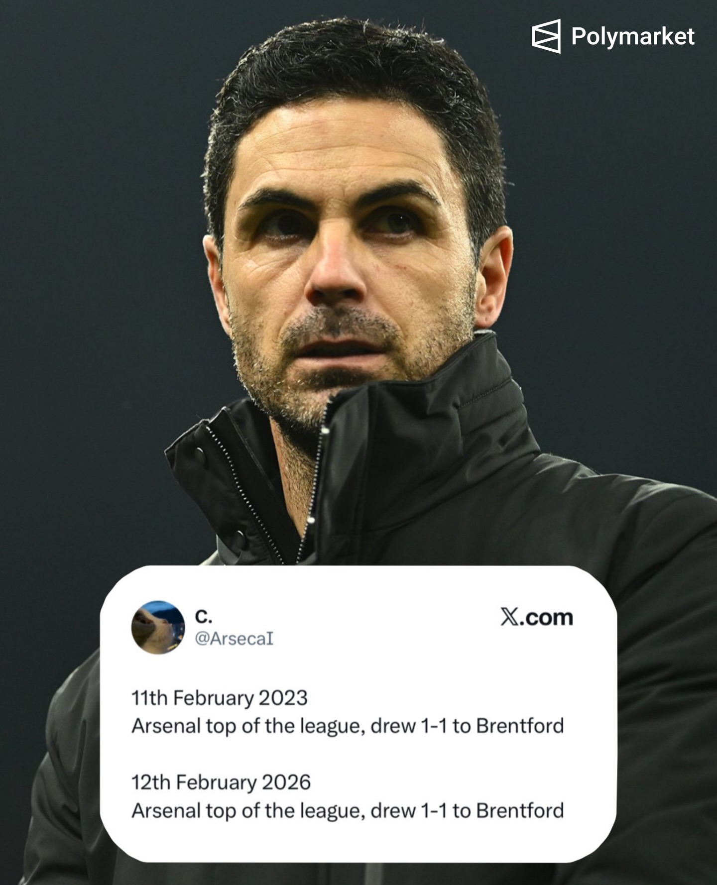 𝑫𝒊𝒇𝒇𝒆𝒓𝒆𝒏𝒕 𝒔𝒆𝒂𝒔𝒐𝒏, 𝒔𝒂𝒎𝒆 𝒔𝒄𝒓𝒊𝒑𝒕… 🥴

Will Arsenal bottle the Premier League again? 👀