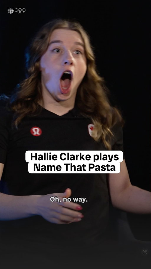 How well does @hallieclarke_ know her pasta? 🍝👏

Watch her compete in women’s skeleton at #MilanoCortina2026, Friday at 10am ET on @cbcgem