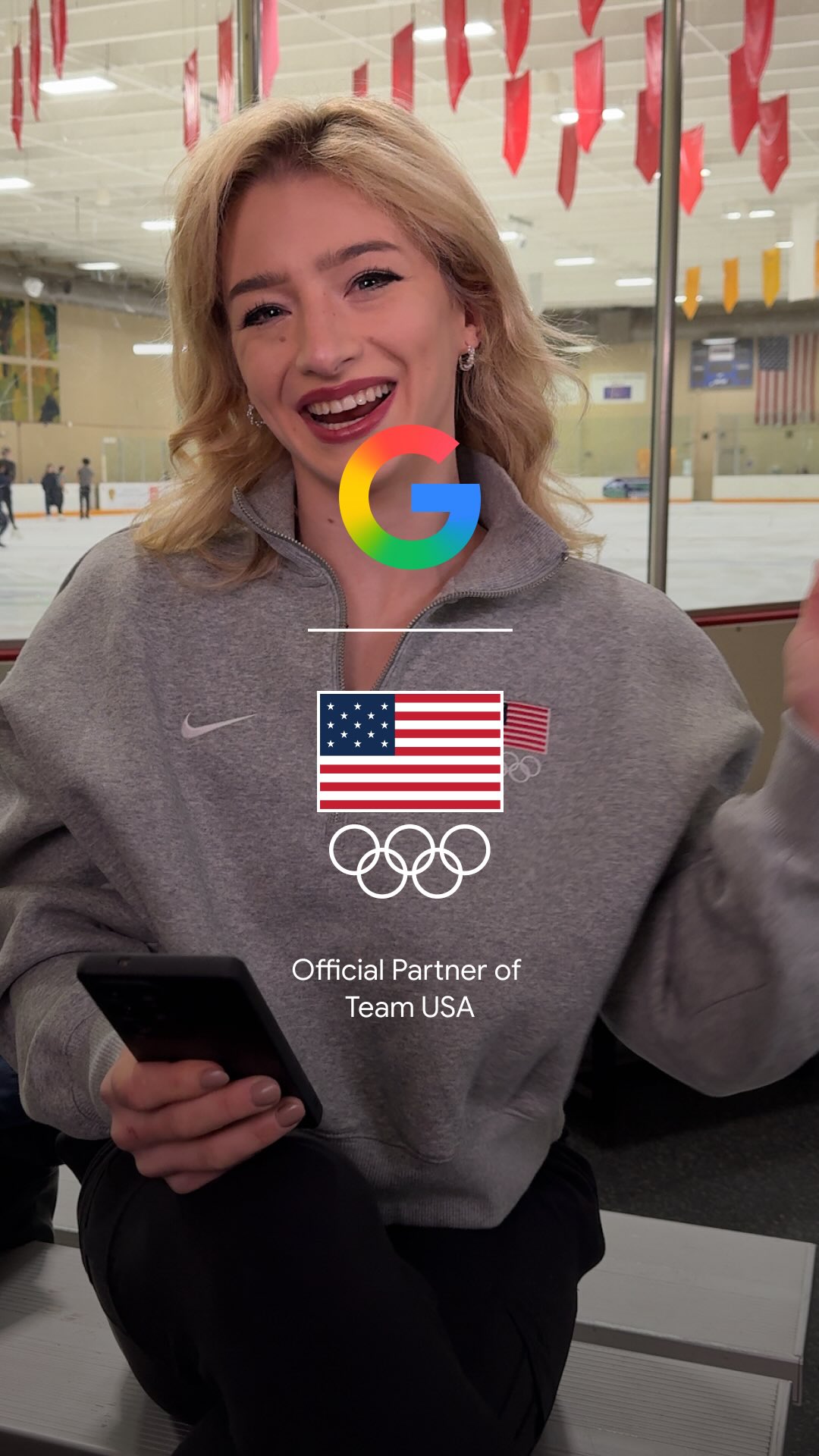 #sponsored y'all know I love figure skating ⛸ for the artistry and pageantry 💅🏻and it got me thinking about other @teamusa sports like that. So I just asked Google Search!
