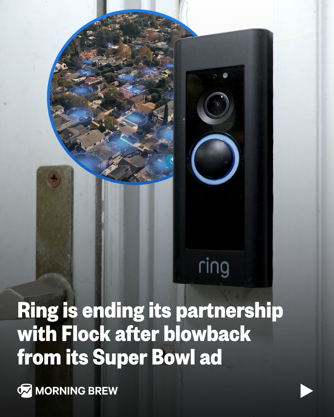The people spoke and Ring listened.⁣
⁣
Amazon's Ring is pulling out of its planned partnership with police tech firm Flock Safety after backlash over its Super Bowl ad promoting its new AI-powered "Search Party" feature. The tool lets users activate a network of participating Ring cameras to scan for missing pets. Flock, for its part, runs automated license plate readers widely used by law enforcement.⁣
⁣
Ring said the integration would require "significantly more time and resources than anticipated." No videos were shared between the two systems and the feature never actually went live, the company added. The move comes amid mounting scrutiny of Big Tech's ties to federal agencies like ICE and CBP, with employees at Salesforce and Google also pressuring leadership to cut similar connections.⁣
⁣
📸: Ring, Canva