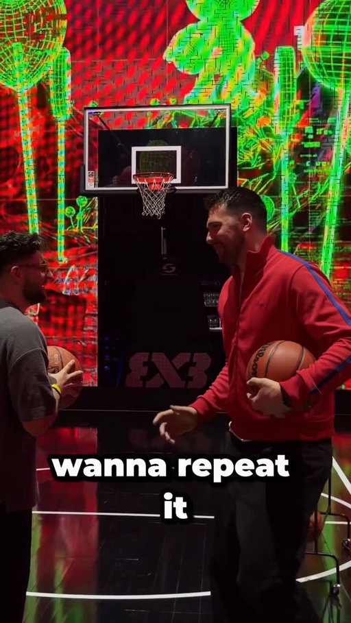Can anyone translate what Luka said? 😂