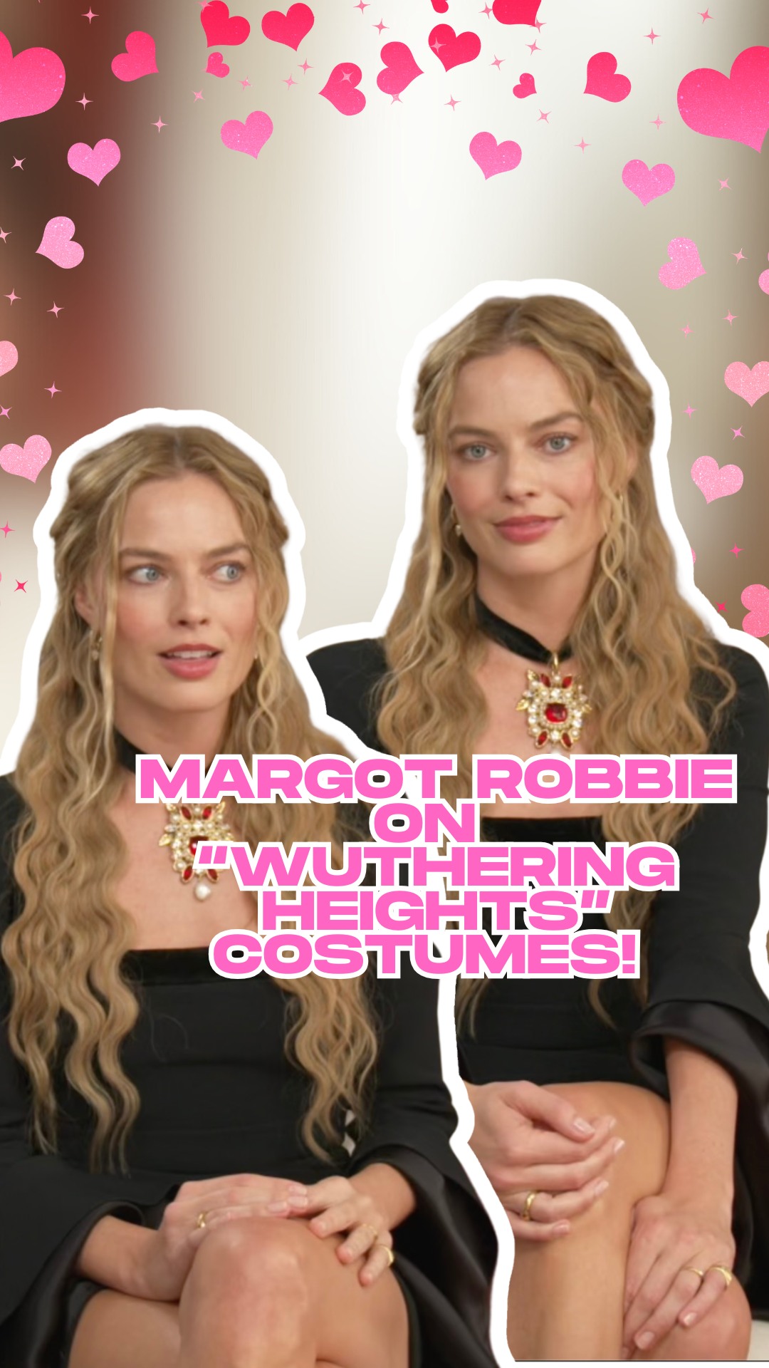 Happy “Wuthering Heights” release day!❤️‍🔥💌Margot Robbie talks about the unique costumes in the movie and the designing process! 

🎥 Watch the full tea spill with #MargotRobbie & #JacobElordi at the link in bio! 

✨ #WutheringHeightsMovie in theaters now! 

#JacquelineDurran #romance