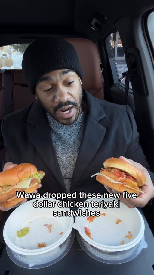 #ad Wawa dropped A NEW Teriyaki Sauce on their $5 Chicken Sandwiches. Are You Team Crispy or Team Roasted?