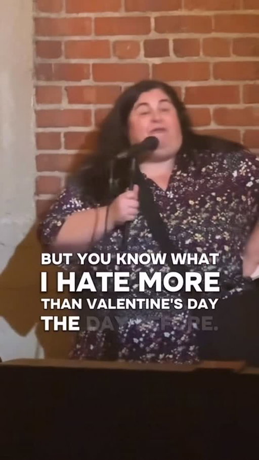 I SPEAK TRUTH!!! Happy VALentine’s Day! This was from a very fun @betterhalfcomedy #valentinesday #galentinesday #funnywomen #standup