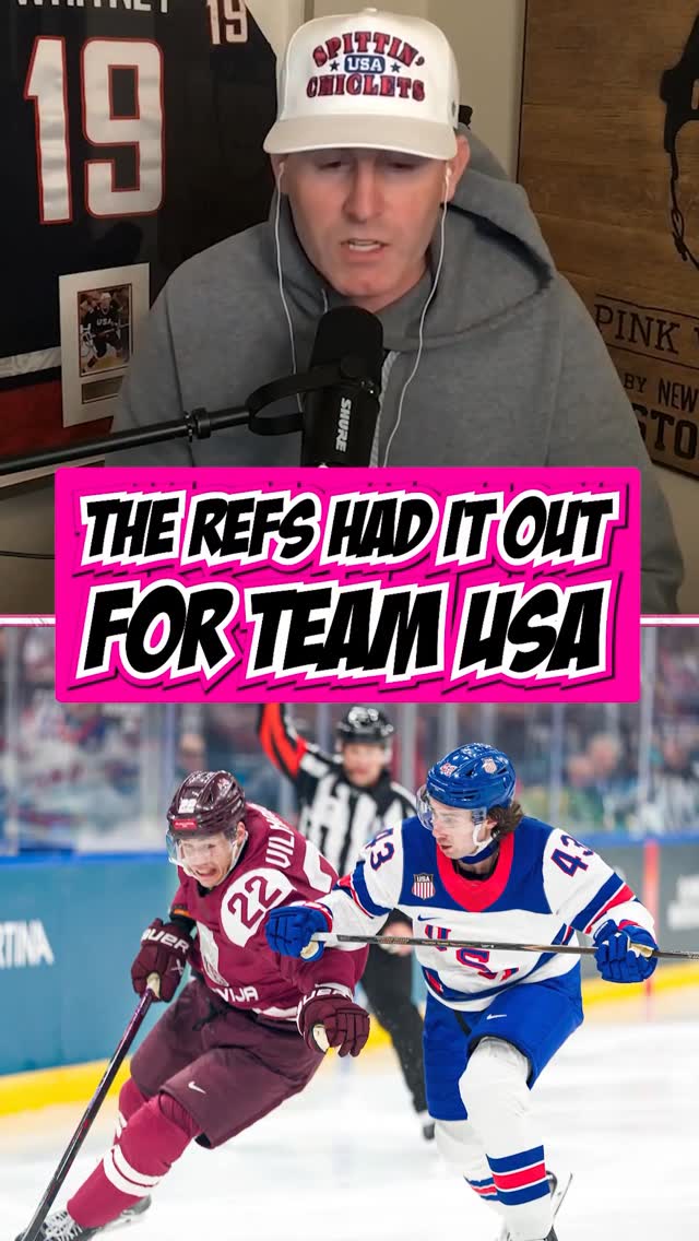 Team USA had to battle through an absolute Ref Show their first game 🇺🇸