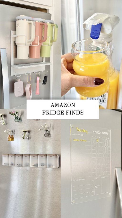5 finds to transform your fridge!🤍

Which is your favorite?👇 SAVE this for your next fridge reset!

🛍️Comment “FRIDGE” to get a DM or head to our Amazon Storefront Fridge Essentials folder to shop. Xx

#founditonamazon #amazonhome #fridgefavorites fridge organization finds, amazon fridge essentials, fridge storage ideas, refrigerator must haves, fridge gadgets amazon, organized fridge inspo