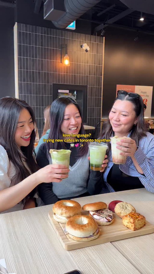 The perf Galentine’s activity: hitting up a cute cafe and enjoying some sweet treats 🥰 @18feet.ca 

#torontocafe #torontomatcha #tofoodies #galentines #torontolifestyle *hosted